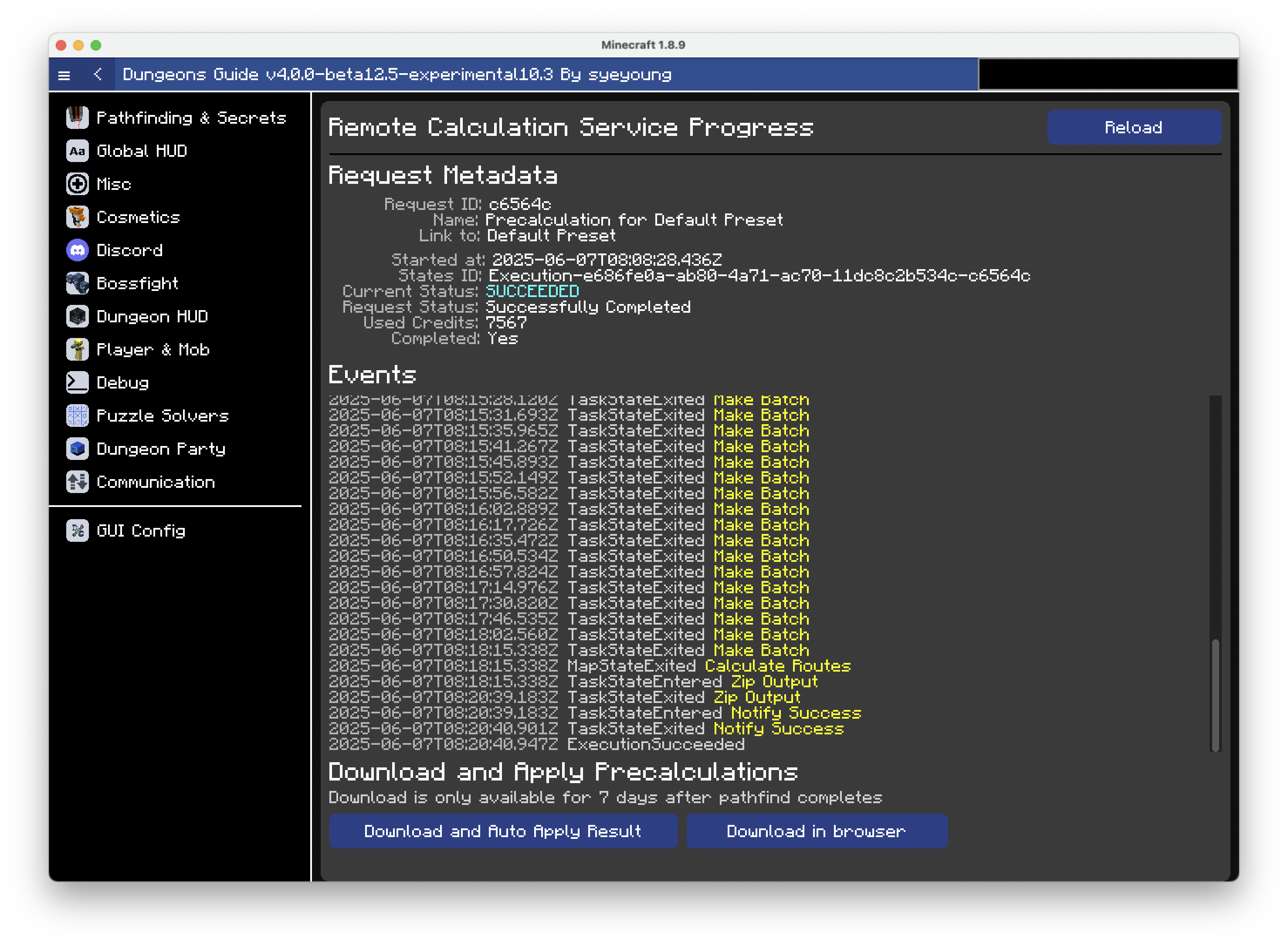 AfterPrecalculationDone